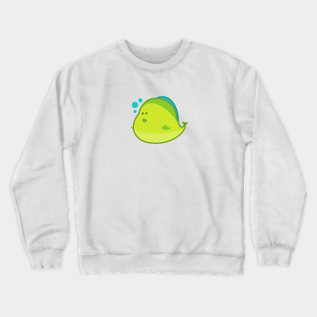 Puffer Fish Crewneck Sweatshirt by Johnitees